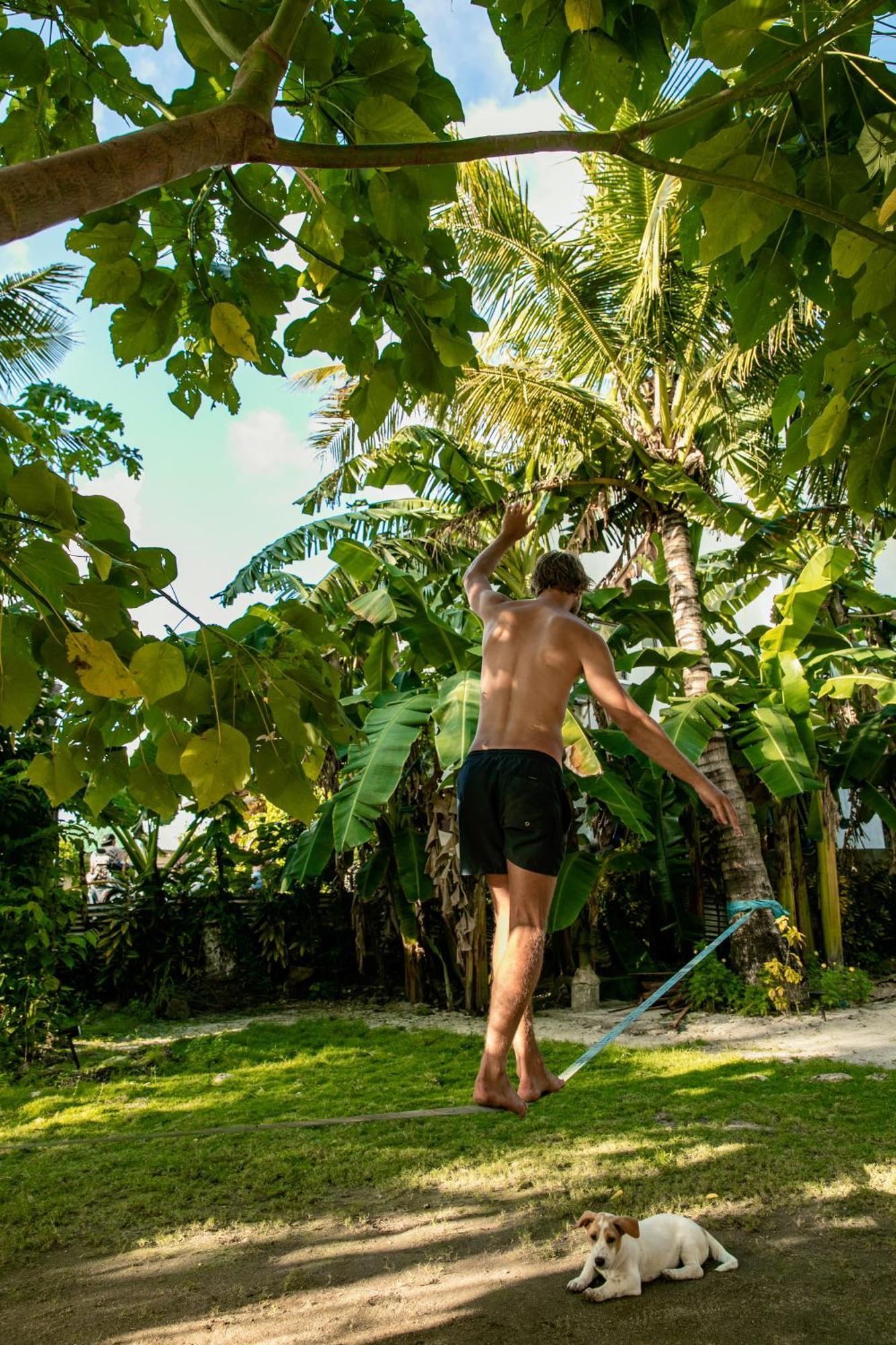 Ozen Freediving Hostel General Luna  Bagian luar foto